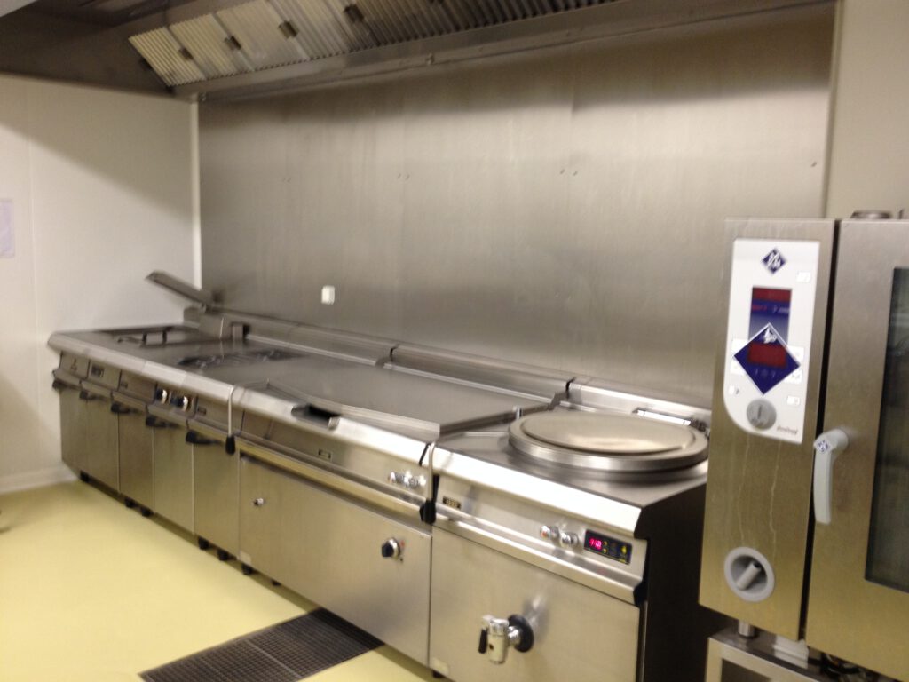 Installation cuisine professionnelle